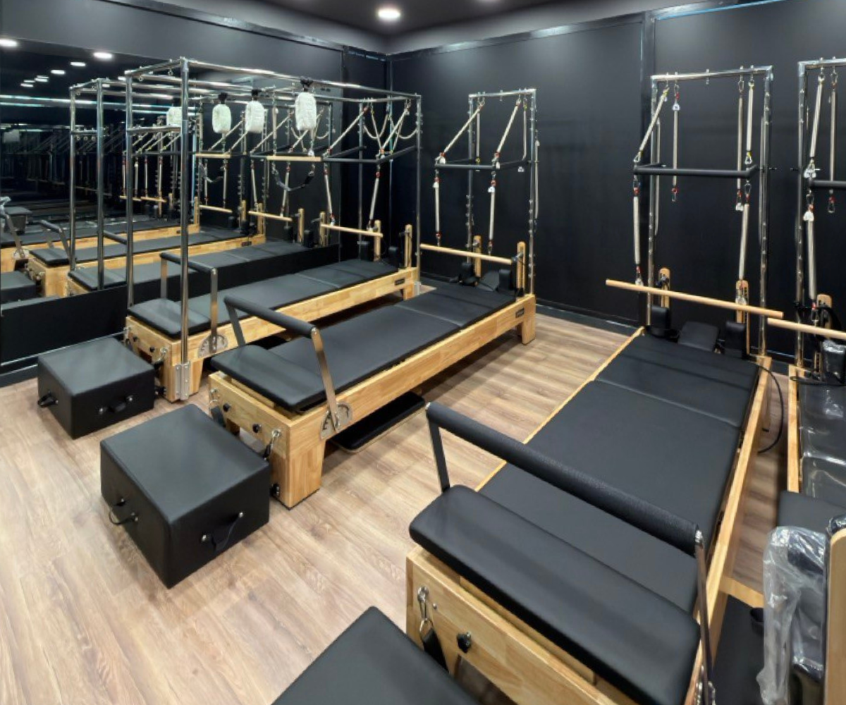 Reformer ve Cadillac pilates alanı